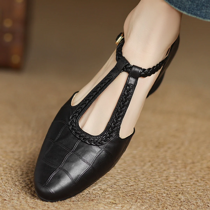 Lily | Mary Janes en cuir