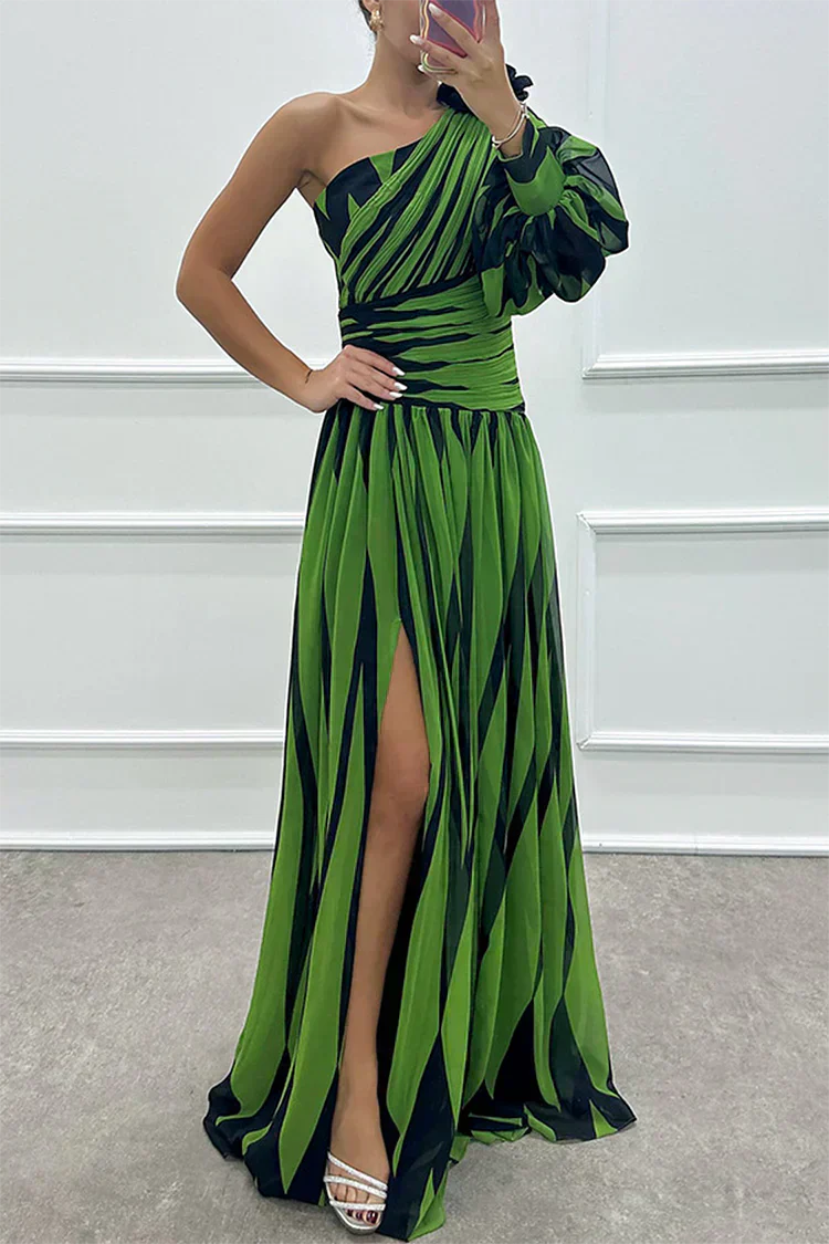 Shiloh | Robe Maxi Rayée Élégante