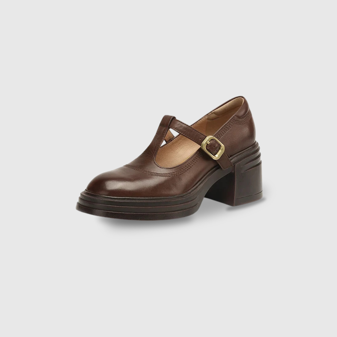 Barbara | Escarpins Chunky Mary Janes