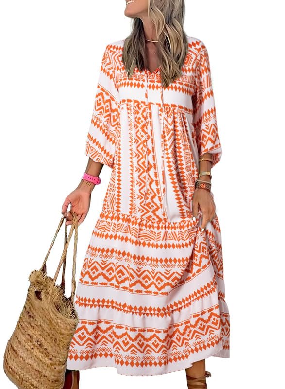 Nina  | Robe Maxi Florale Boho