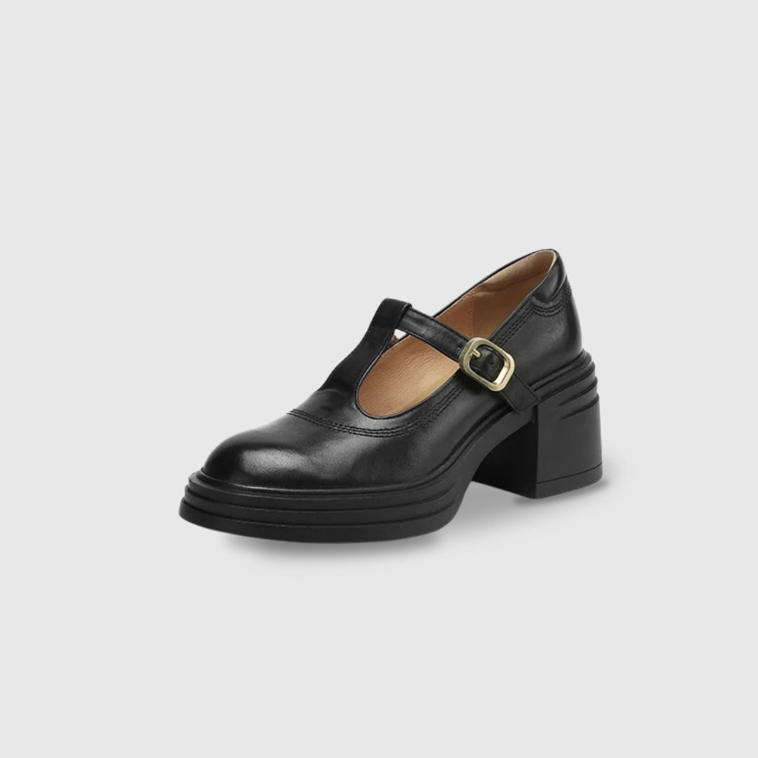 Barbara | Escarpins Chunky Mary Janes