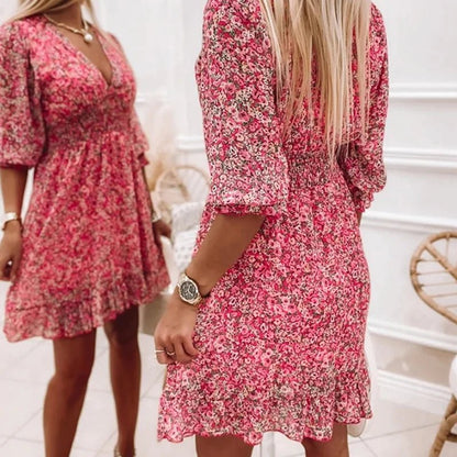 Vera | Robe Florale Élégante