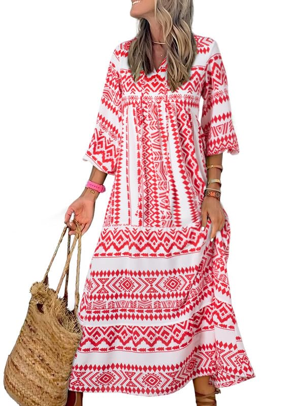 Nina  | Robe Maxi Florale Boho