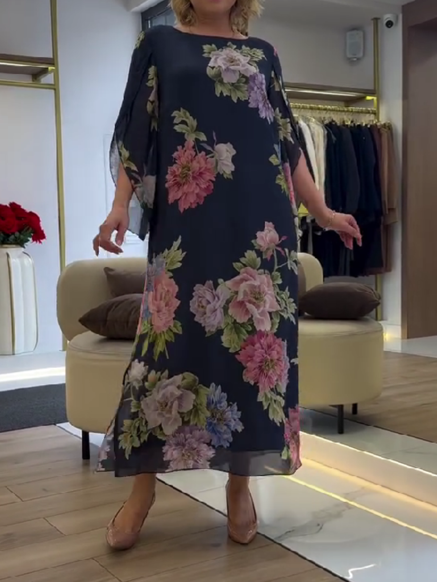 Nancy  | Robe Maxi Florale Lâche
