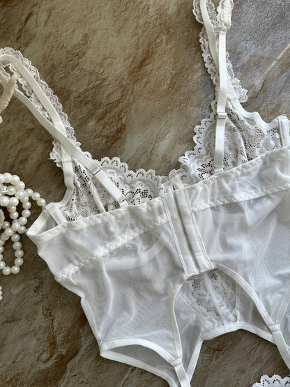 Leyla™ | Ensemble de lingerie de mariée élégant