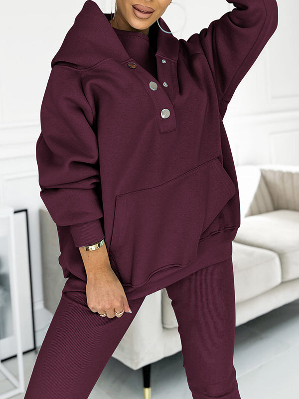 Sophie | Ensemble de Sweatshirt en Trois Pièces