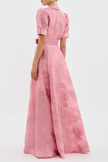 Anabella | Robe à Manches Bouffantes Courtes