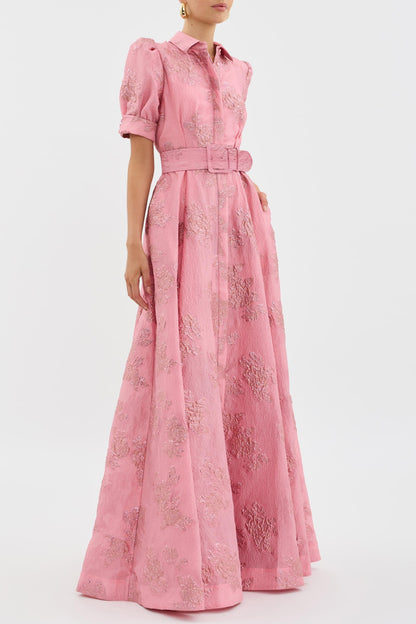 Anabella | Robe à Manches Bouffantes Courtes