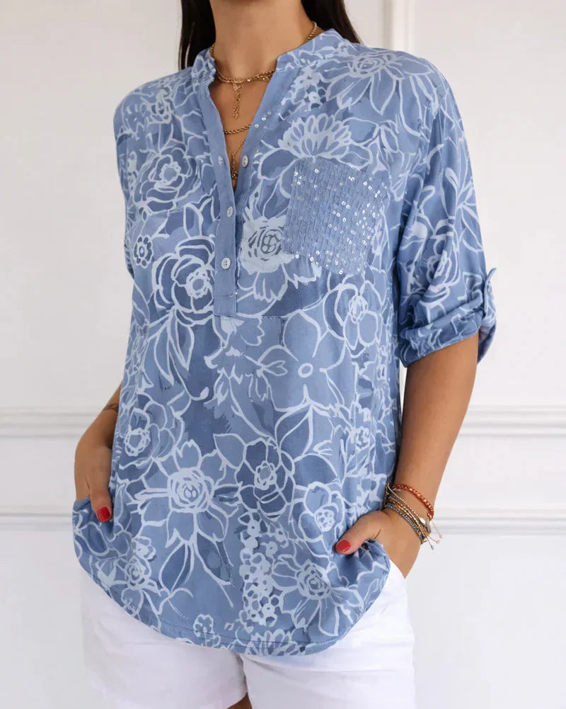 Camila | Blouse Élégante avec Poche