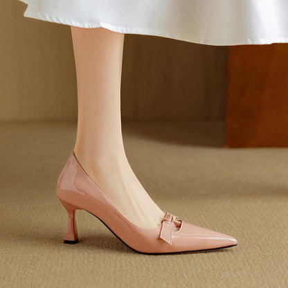 Elayna | Escarpins en Cuir Élégants