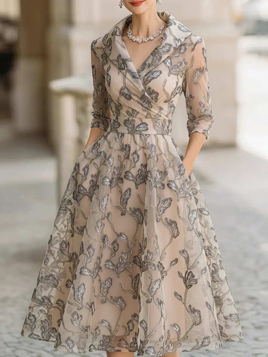 Marceline | Robe Classique Élégante
