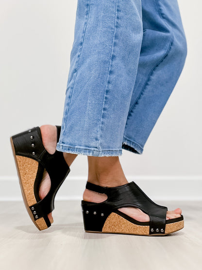 Briellae - Sandalette à talon compensé