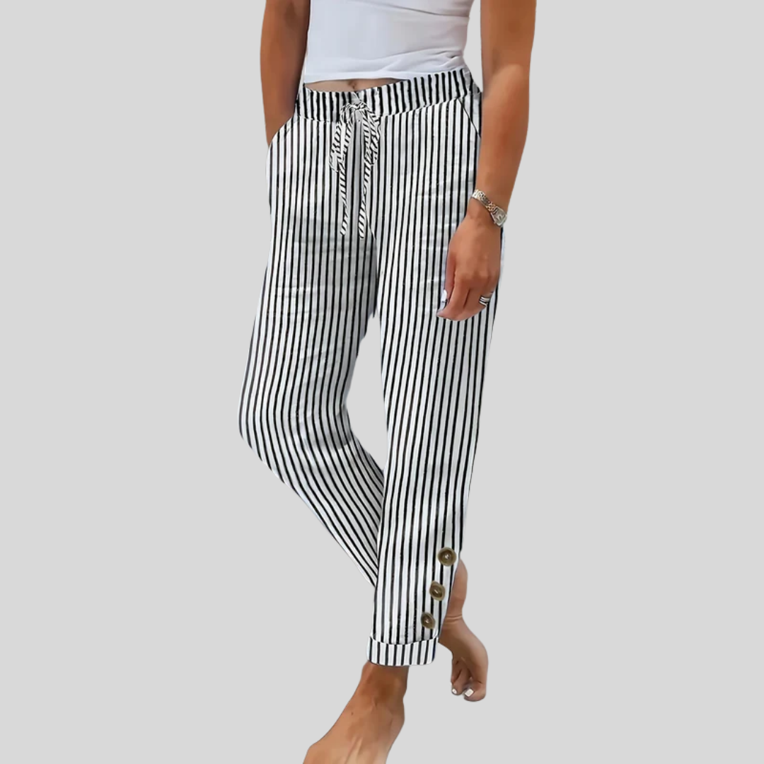 Raquelle™ Relaxed Stripe Pants