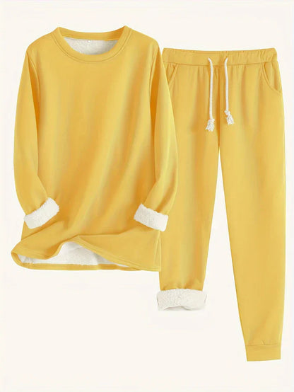 Hailey | Ensemble Confortable Doublé en Fleece