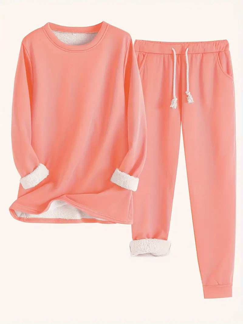 Hailey | Ensemble Confortable Doublé en Fleece