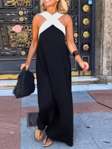Delphine | Robe avec Découpe Croisée