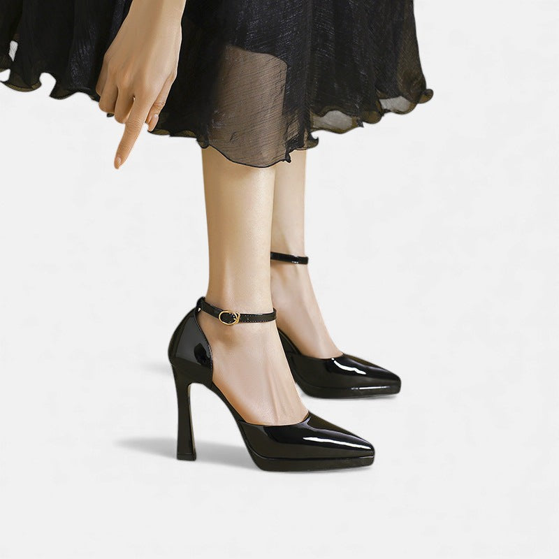 Escarpin en Cuir Evette