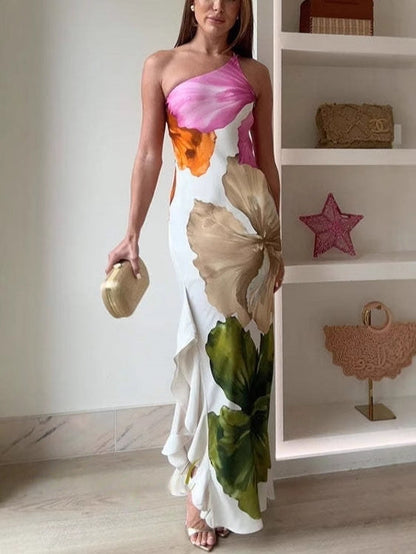 Flore | Robe Maxi Fleurie Multicolore