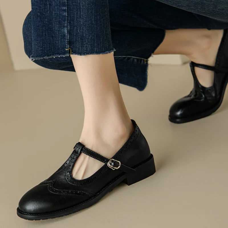 Patricia | Élégantes Mary Janes à T-Strap