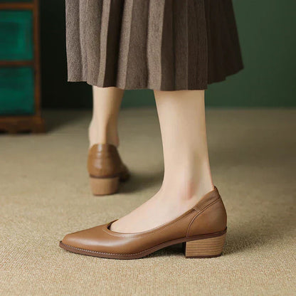 Heather | Mary Janes à Talons Moyens