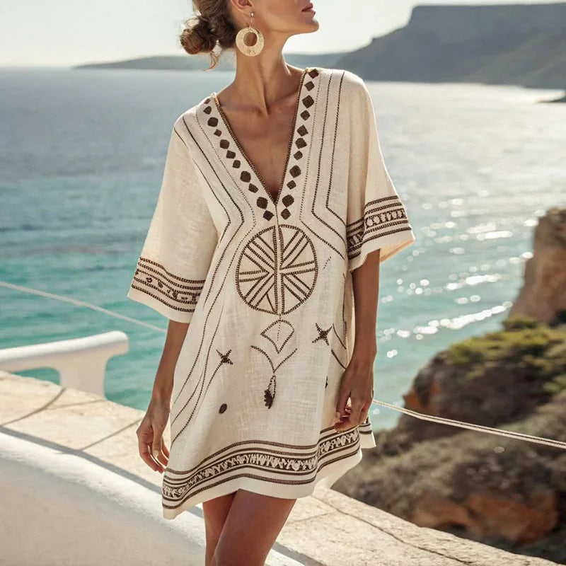Joan | Robe de Plage Élégante et Confortable
