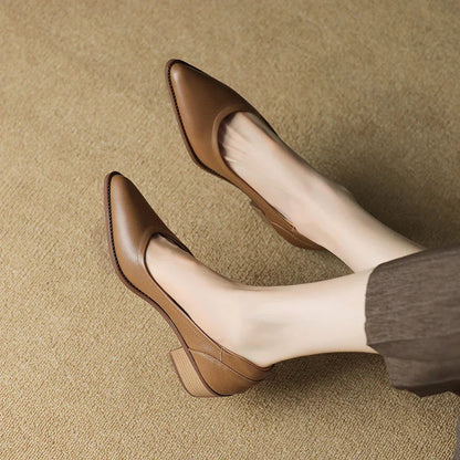Heather | Mary Janes à Talons Moyens