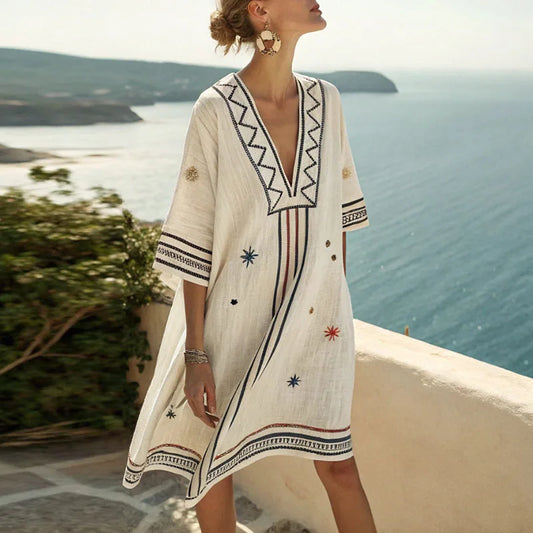 Elise | Robe de Plage Élégante et Confortable