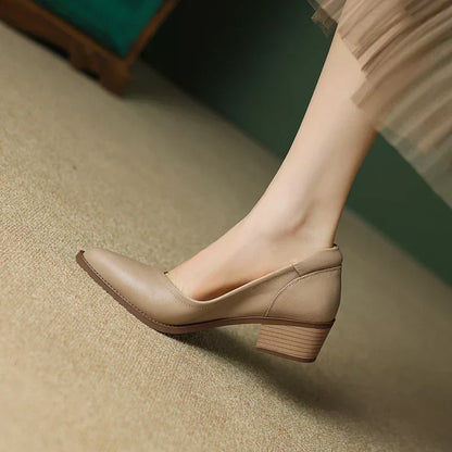 Heather | Mary Janes à Talons Moyens