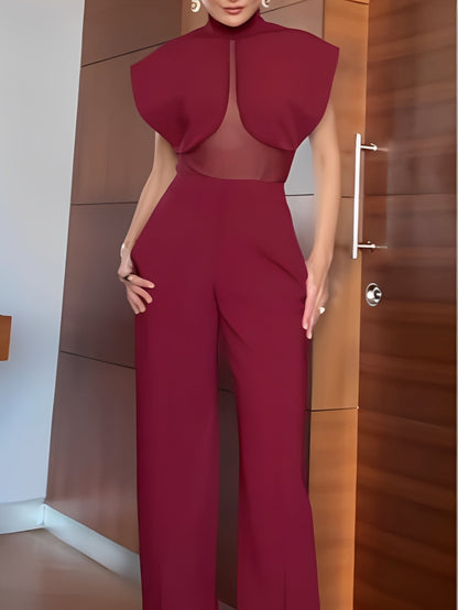 Veronica | Ensemble en Mesh Patchwork Transparent