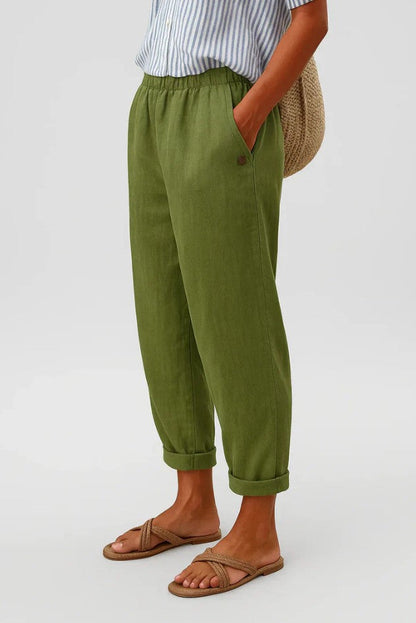 Stella | Pantalons en Lin Éternel
