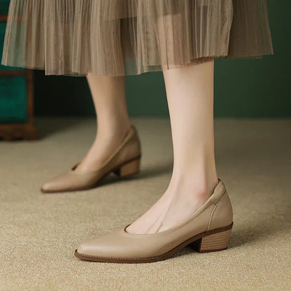 Heather | Mary Janes à Talons Moyens
