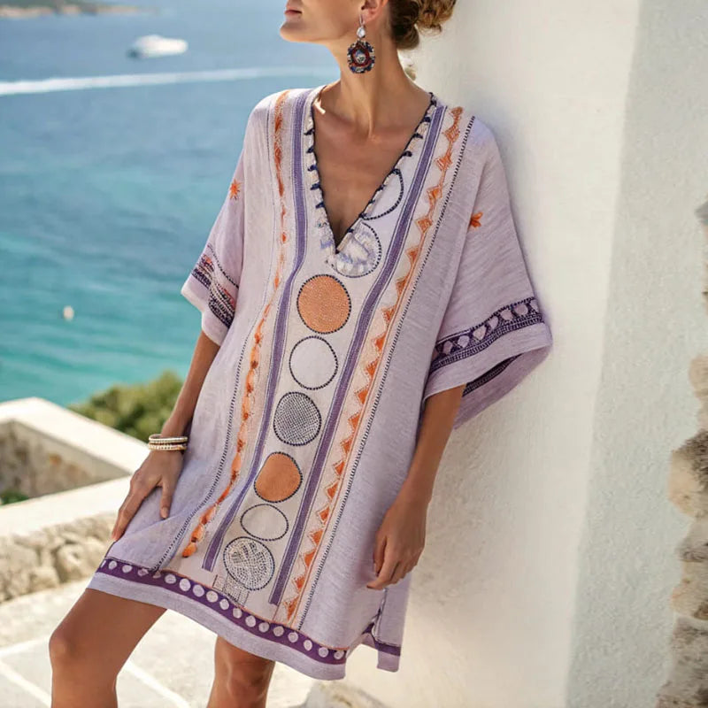 Barbara | Robe de Plage Élégante et Confortable