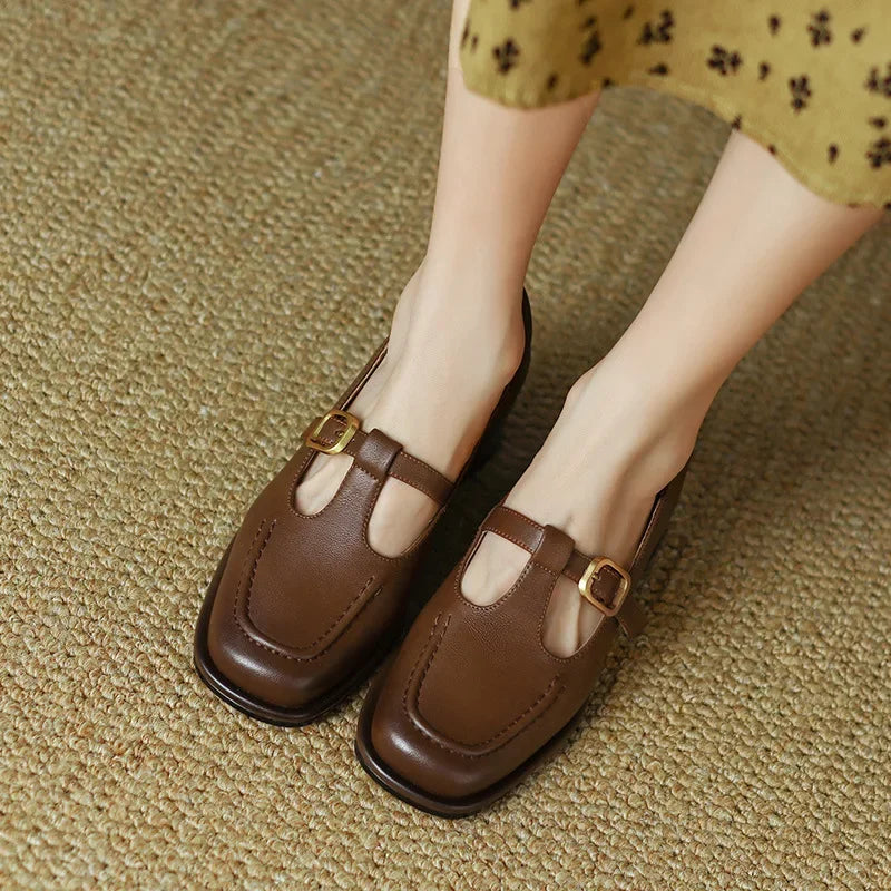 Ysolenne | Escarpins T-Strap Classiques et Élégants