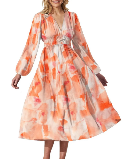 Celine | Robe Fleurie Féminine
