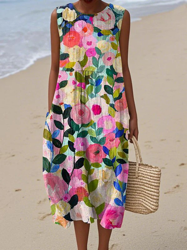 Ava™ | Robe Midi Florale