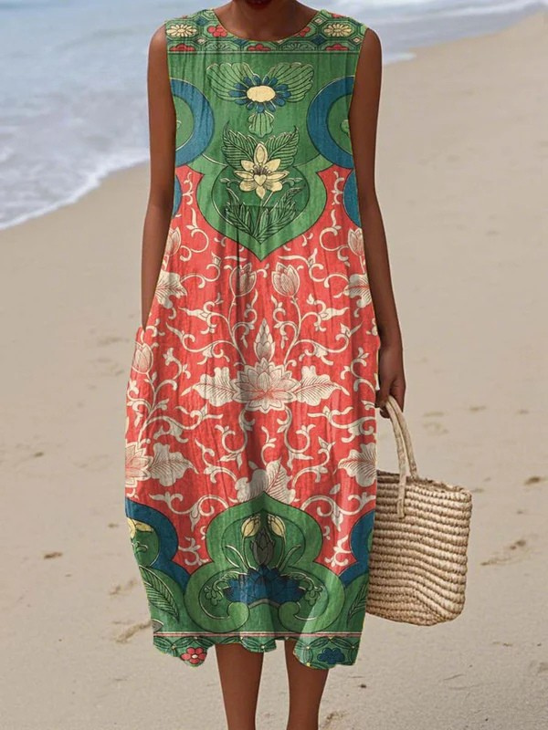 Vera™ | Robe Midi Bohémienne