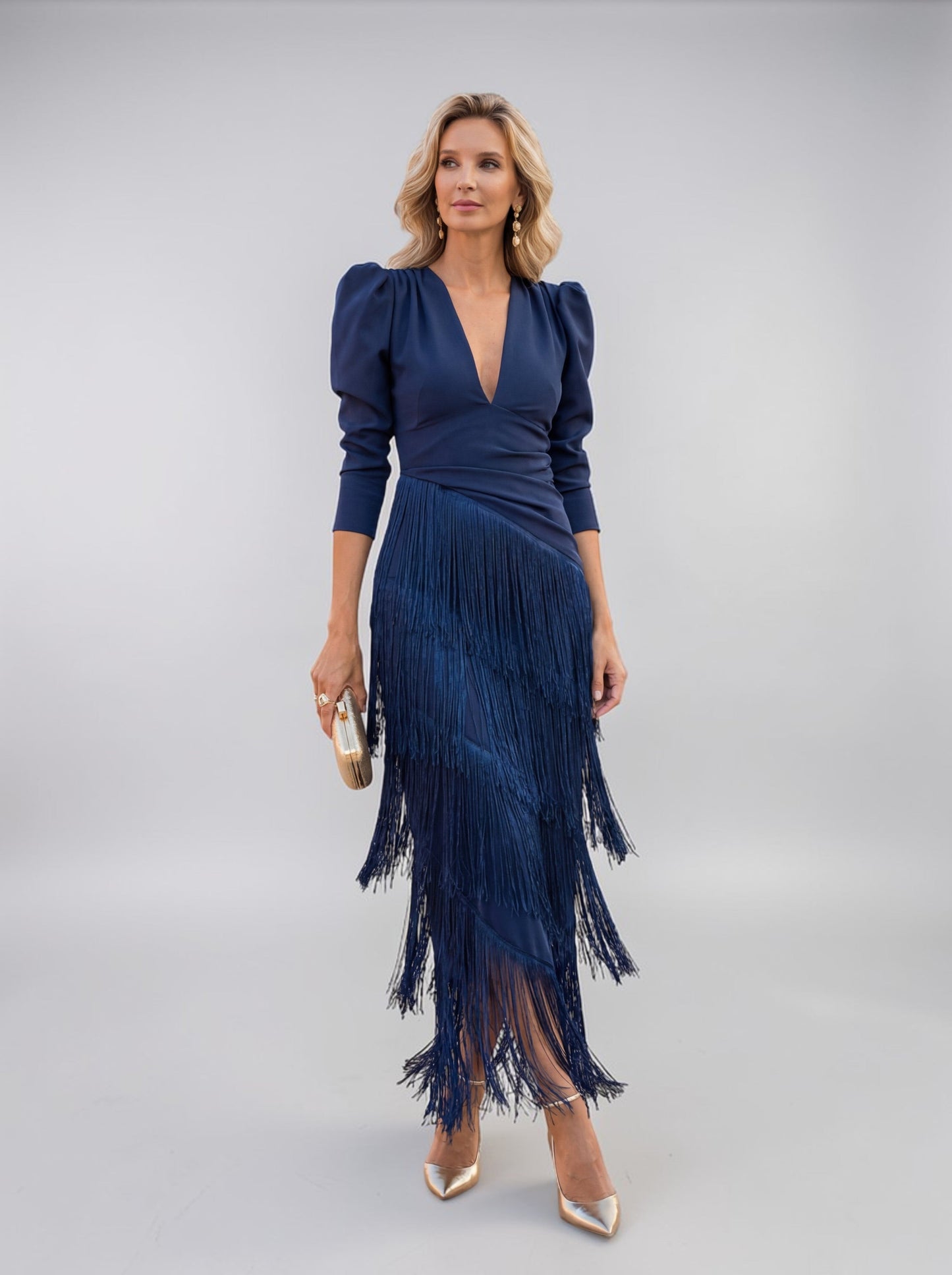 Sofia | Robe à Franges Élégante