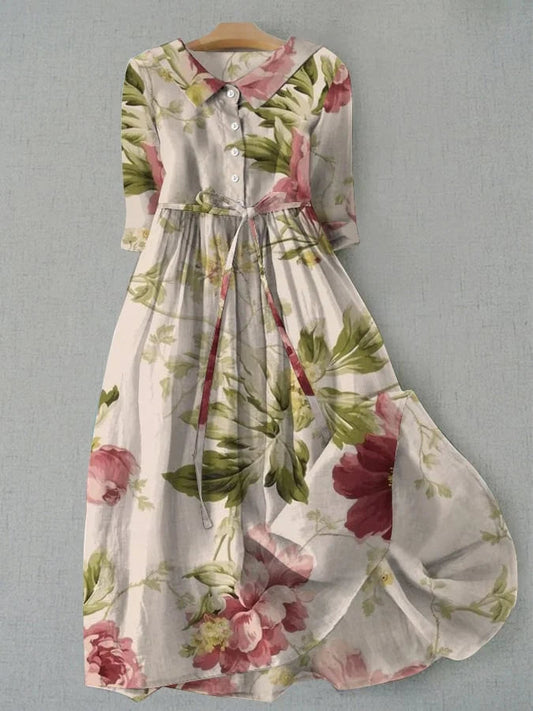 Callie - Robes Florales Flatteuses pour le Ventre