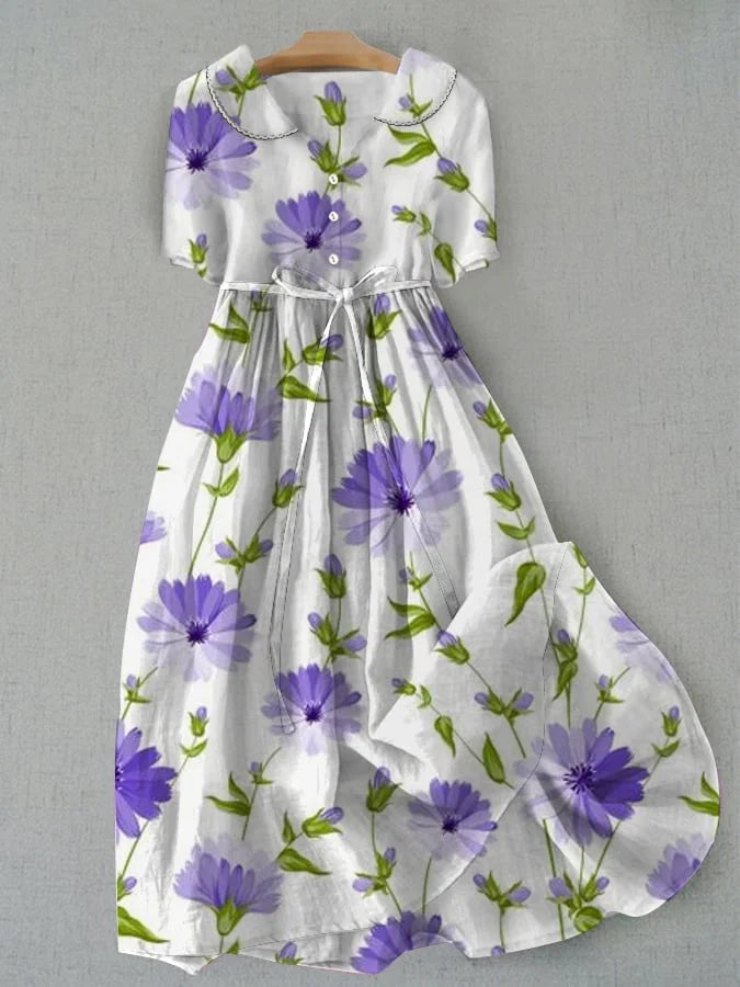 Olivia  | Robes Florales Flatteuses pour le Ventre