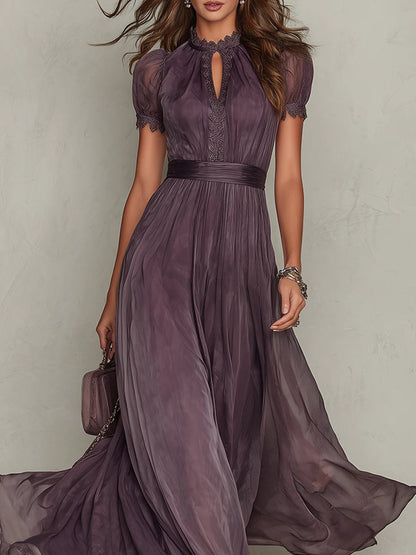 Julie | Robe Maxi avec Dentelle