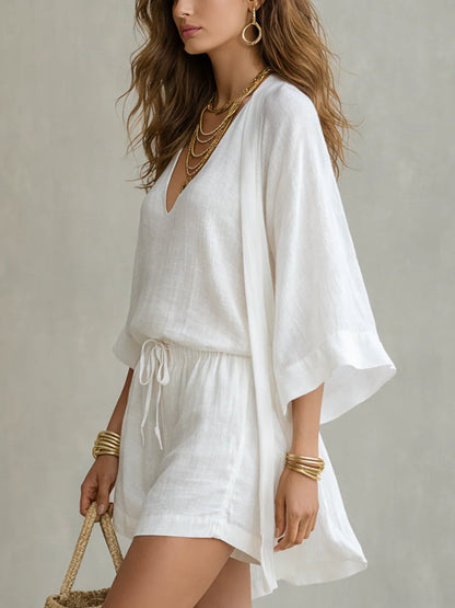 Sophie | Ensemble Cardigan et Shorts