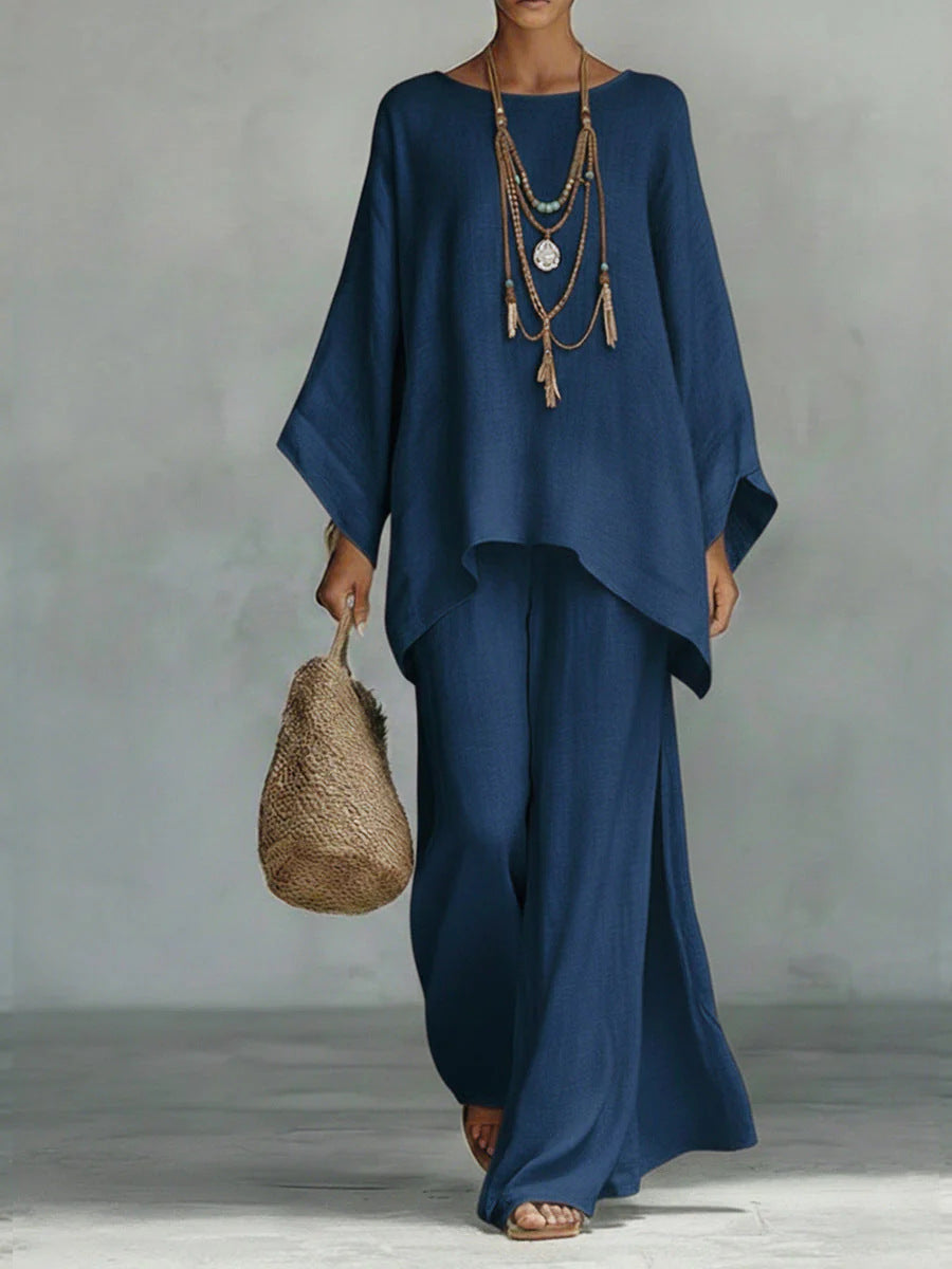 Lila | Ensemble Top et Pantalon Fluide