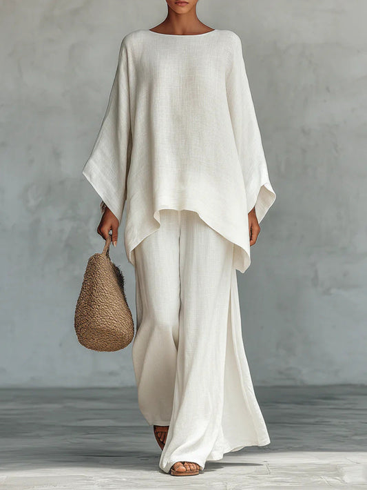 Lila | Ensemble Top et Pantalon Fluide