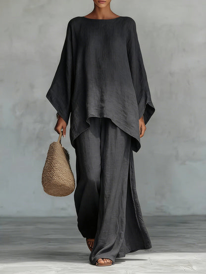 Lila | Ensemble Top et Pantalon Fluide