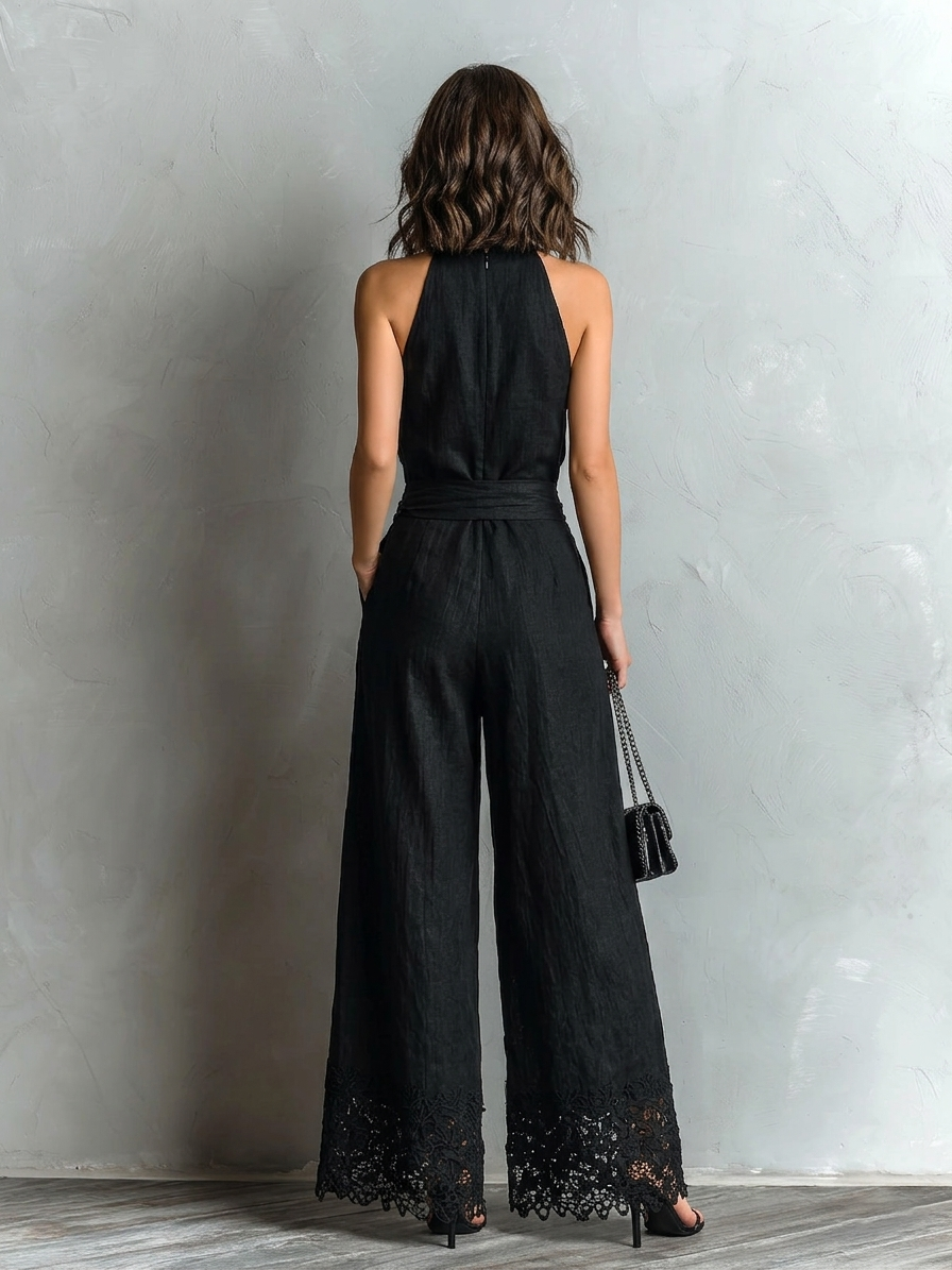 Lila | Ensemble de Top à Col Halter