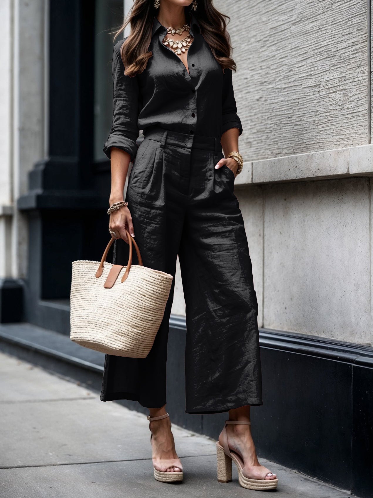 Lena | Ensemble Capri en Lin