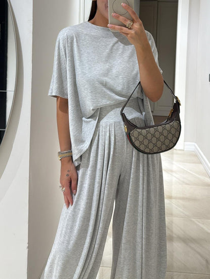 Sophie | Ensemble Décontracté Gris Clair