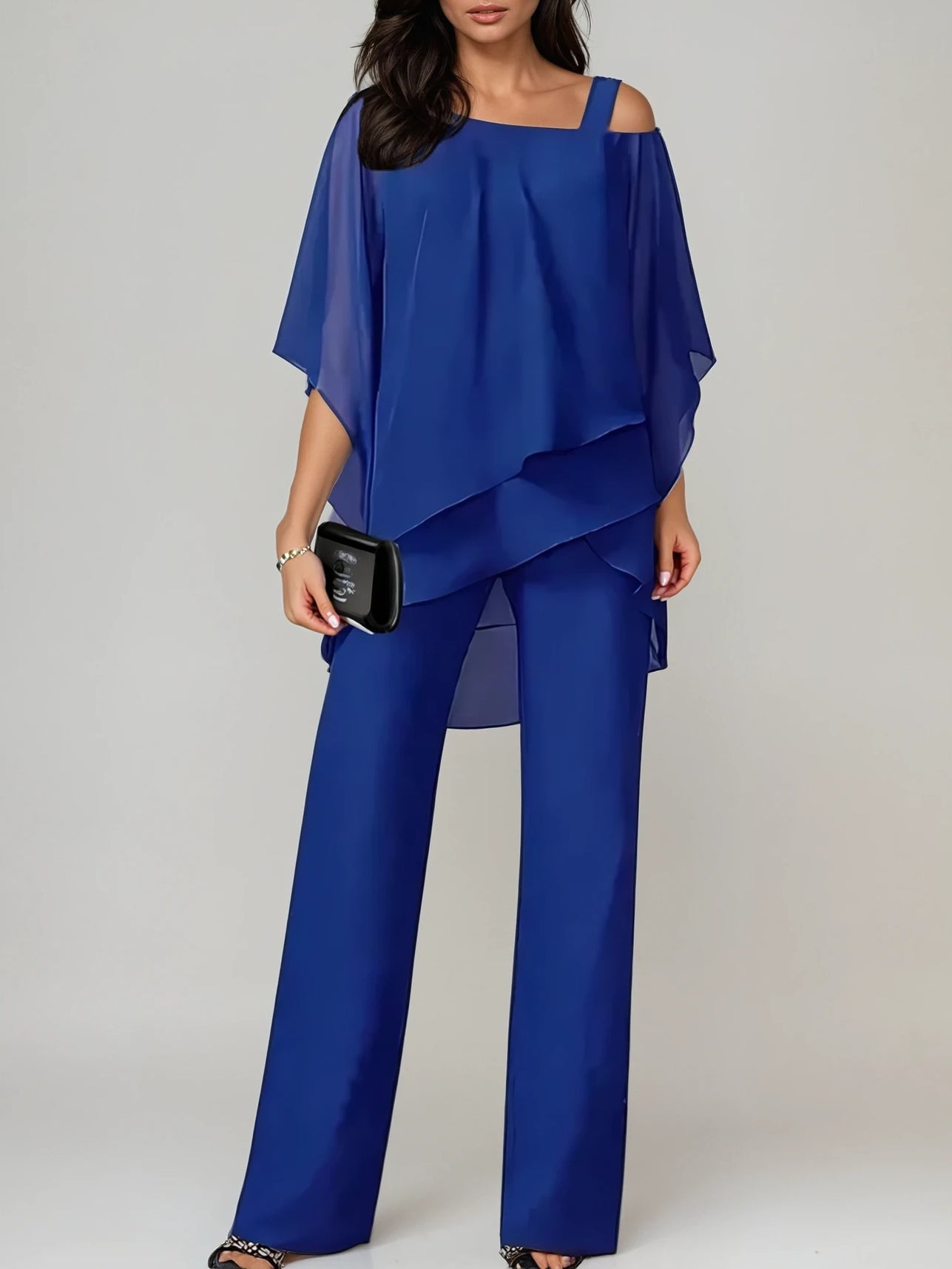 Sofia | Ensemble Chiffon Décolleté