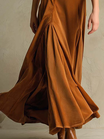 Vivienne | Robe Longue en Velours
