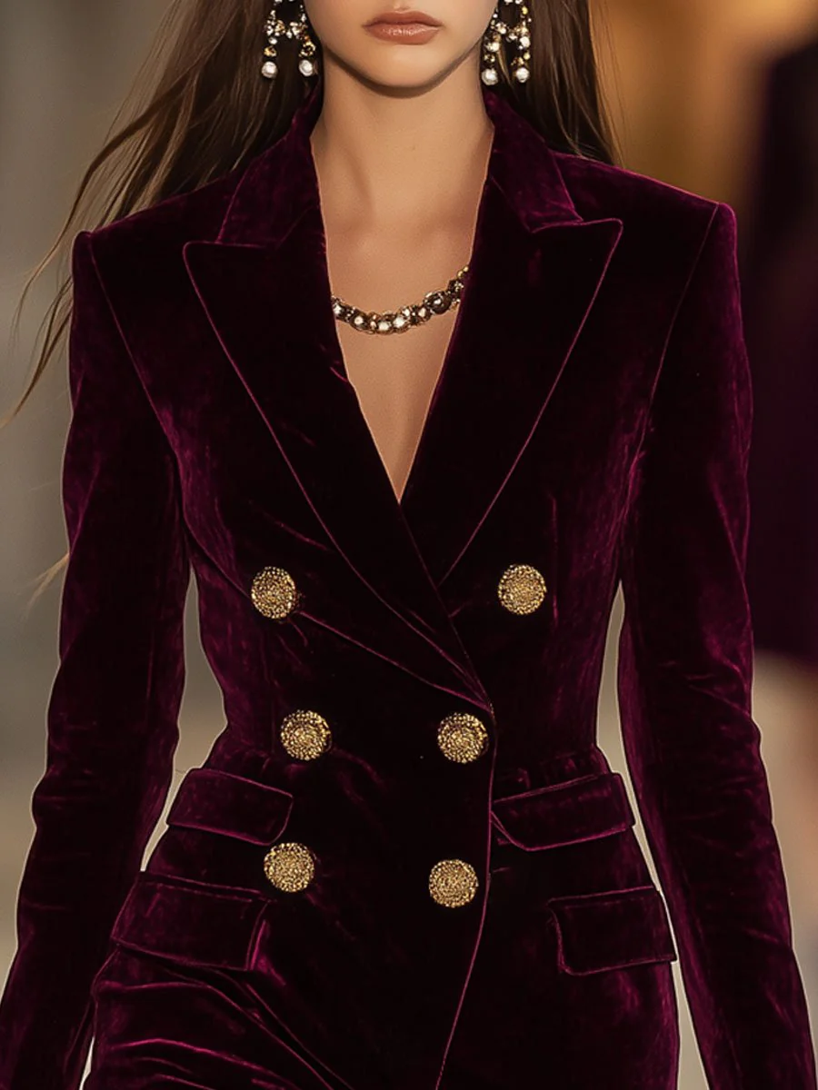 Scarlett | Robe Mini en Velours